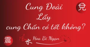 Chồng cung Đoài lấy vợ cung Chấn